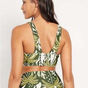 NWT Palm Print Bikini